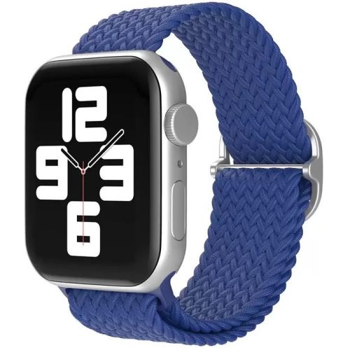 Apple Watch 4-6, SE, SE (2022) (42 / 44 mm) / Watch 7-9 (45 mm) / Watch Ultra 1-2 (49 mm), textilný remienok, tkaný štýl, Xprotector, modrý