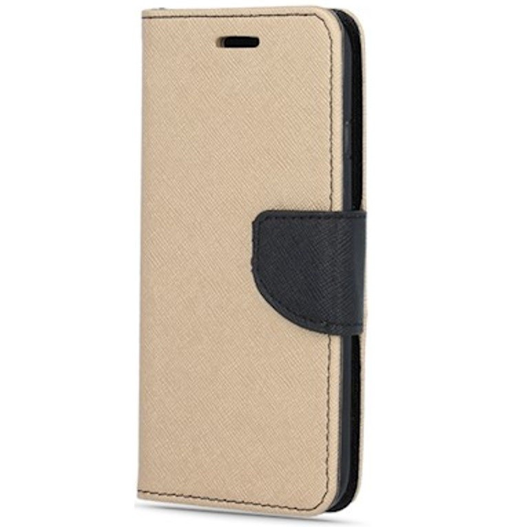 Samsung Galaxy M51 SM-M515F, puzdro s bočným otváraním, stojan, Fancy Book, zlatá/čierna