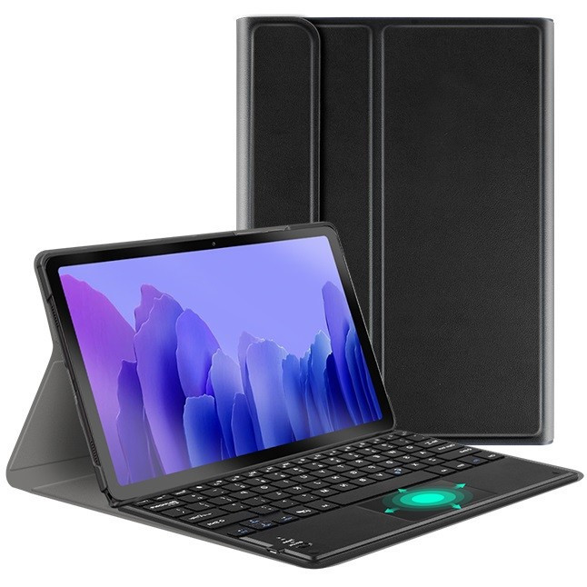Bluetooth Keyboard Folder Case, univerzálne, pre 9,7"- 10,1" tablety, dotykový panel, magnetické pripevnenie, Wooze Simple Touch, čierna