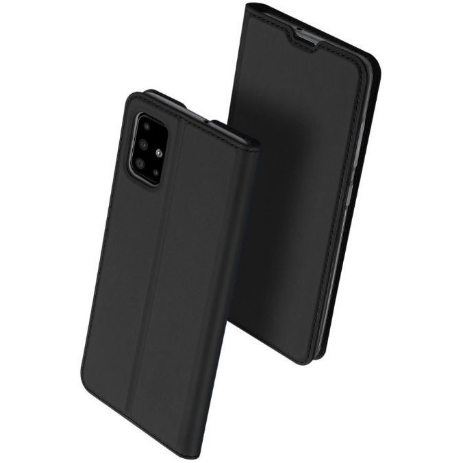 Samsung Galaxy M51 SM-M515F, bočné puzdro, stojan, Dux Ducis, čierna