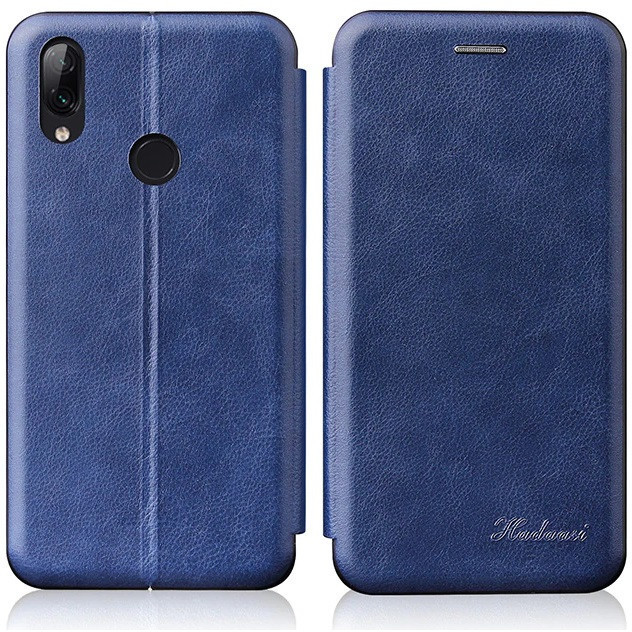 Xiaomi Redmi Note 9 Pro 5G / Mi 10T Lite 5G, Bočné otváracie puzdro, stojan, Wooze Protect And Dress Book, modrá