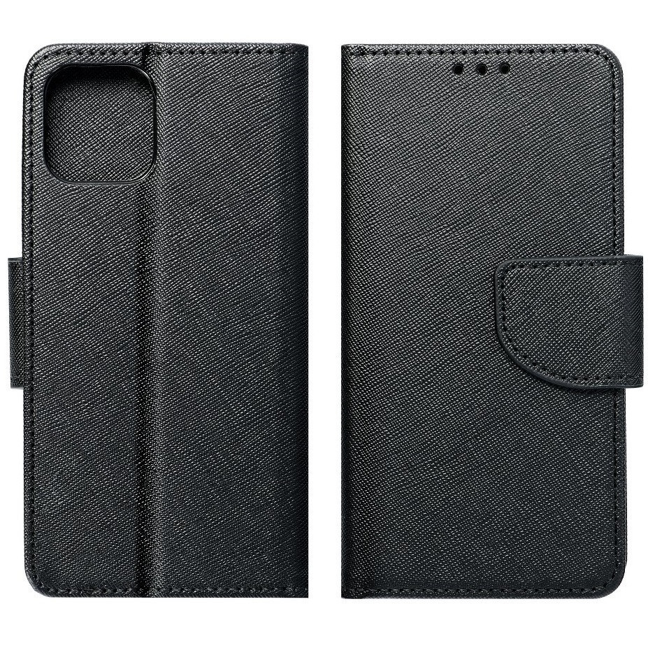 Samsung Galaxy S22 5G SM-S901, bočné puzdro Fancy Book, stojan, čierna farba