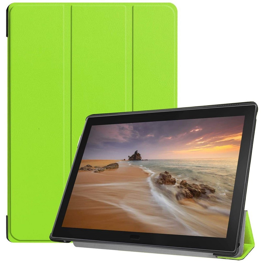 Samsung Galaxy Tab S8 Ultra 14.6 SM-X900 / X906, skladacie puzdro, Trifold, zelená farba