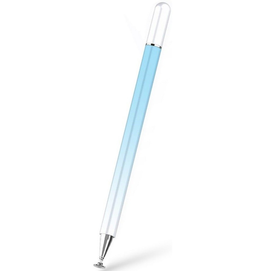 Univerzálne pero (pre akýkoľvek kapacitný displej), zmena farby, Ombre Stylus Pen, svetlo modrá/biela