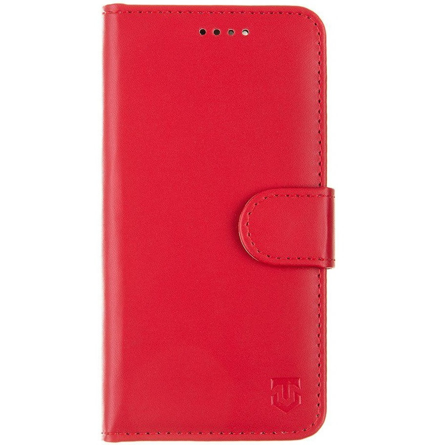 Huawei Honor X8a, bočné otváracie puzdro, stojan, s držiakom na karty, so sponou, Tactical Field Notes, červené