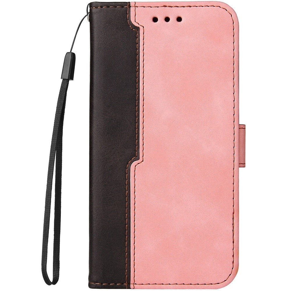 Samsung Galaxy M54 5G SM-M546B, puzdro s bočným otváraním, stojan, držiak na karty, remienok na zápästie, Wooze Colour Wallet, ružová