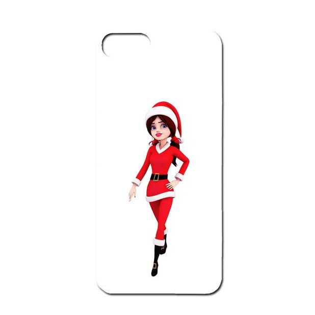 Huawei Mate 20 Lite, silikónové puzdro TPU, vzor Santa Claus girl, priehľadné, č. 102