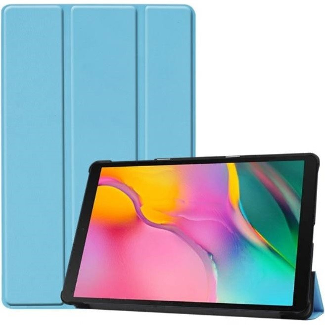 Samsung Galaxy Tab S6 Lite 10.4 / Tab S6 Lite 10.4 (2022) SM-P610 / P615 / P613 / P619, puzdro s priečinkom, Trifold, svetlo modré