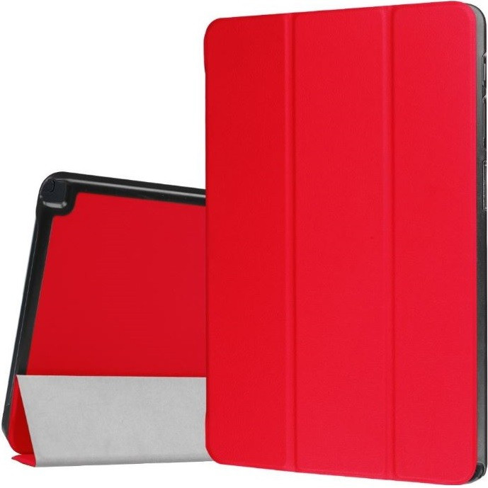 Huawei MatePad (10.4) / MatePad (10.4) (2022), puzdro na priečinky, Trifold, červené