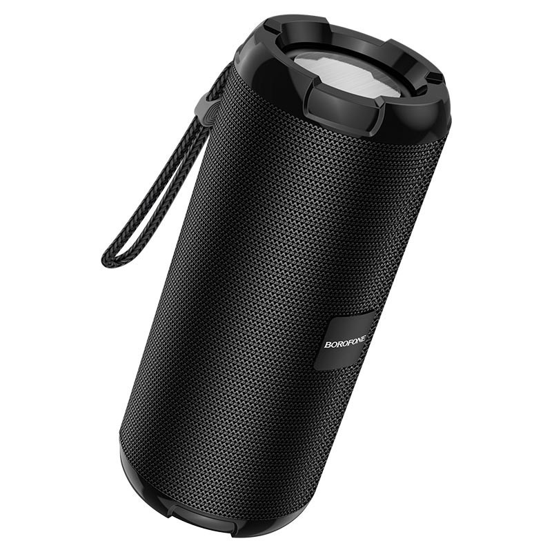 Prenosný reproduktor Bluetooth, 2 x 5 W, v5.0, TWS, vstavané FM rádio, čítačka TF kariet, USB zásuvka, 3,5 mm, podpora hands-free volania, na zavesenie, vodotesný, Borofone BR15 Smart,