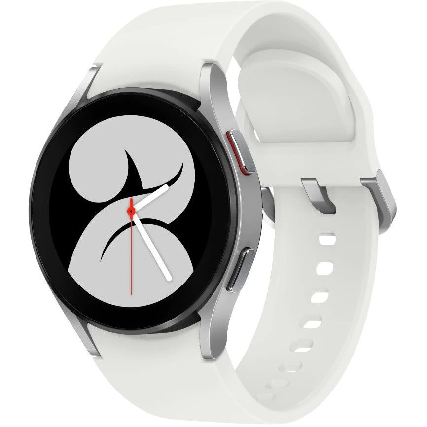 Inteligentné hodinky Bluetooth, silikónový remienok, hliníkový rám, v5.0, eSim, sledovanie aktivity a zdravotného stavu, odolné voči vode, reproduktor, Samsung Galaxy Watch 4 (40 mm)
