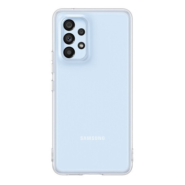 Samsung Galaxy A53 5G SM-A536U, silikónové puzdro, priehľadné, továrenské