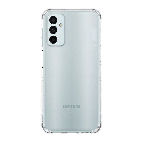 Samsung Galaxy M13 4G SM-M135F, silikónové puzdro, stredne odolné proti nárazu, bublinkový roh, priehľadné, továrenské
