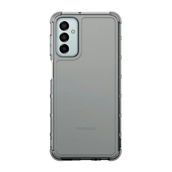 Samsung Galaxy M23 5G SM-M236B, silikónové puzdro, stredne odolné proti nárazu, kapucňa, dymové, továrenské