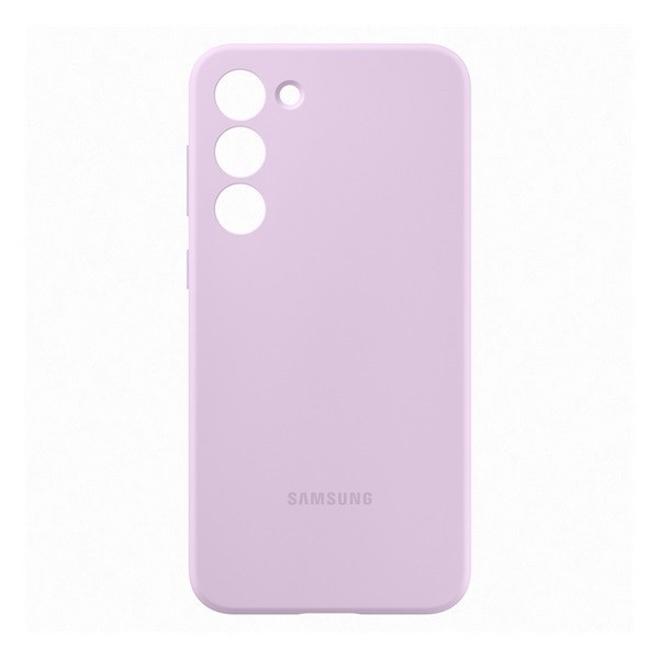 Samsung Galaxy S23 SM-S911, silikónové puzdro, fialové, továrenské