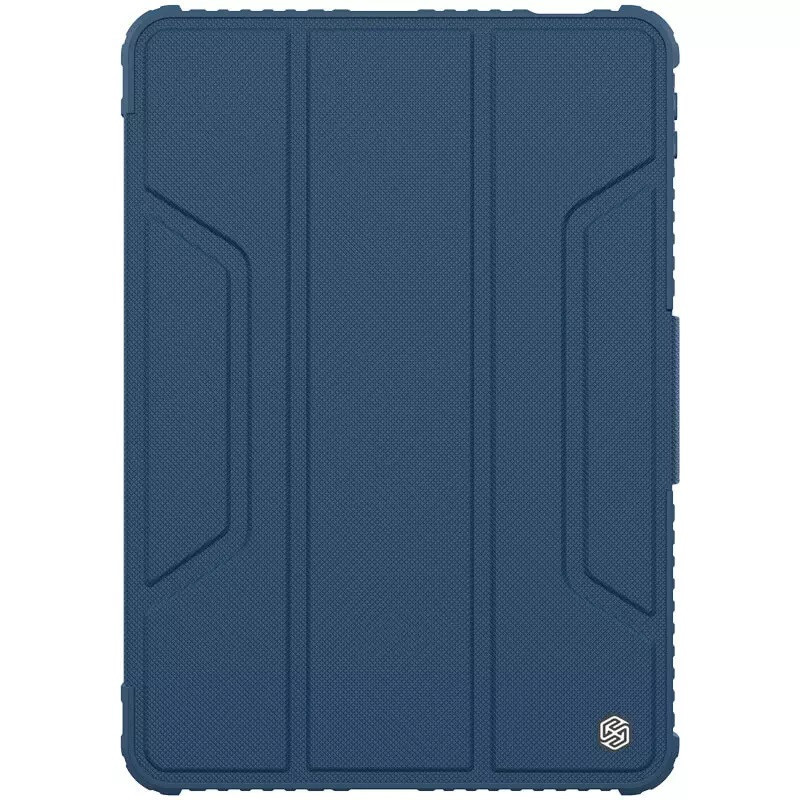 Xiaomi Pad 6 (11.0) / Pad 6 Pro (11.0), puzdro na priečinky, stredne odolné proti nárazu, s držiakom S Pen, ochrana fotoaparátu, Smart Case, Nillkin Bumper Pro, námornícka modrá