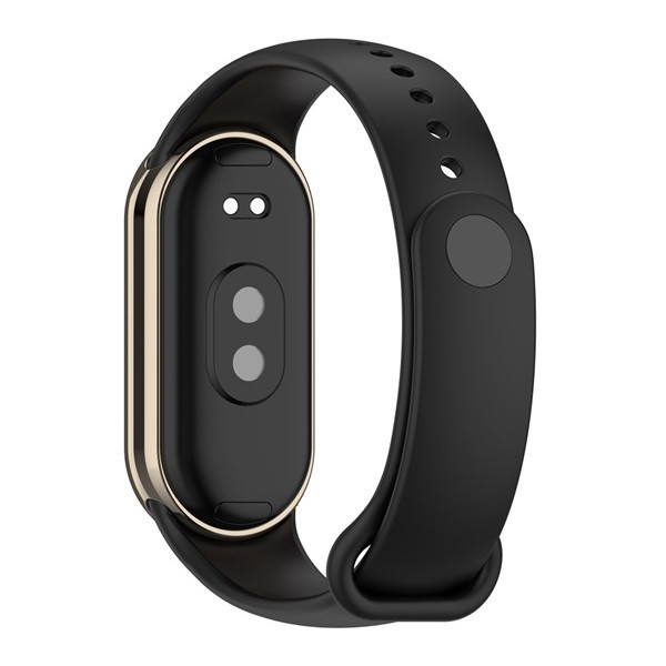 Xiaomi Mi Smart Band 8, silikónový remienok, nastaviteľný, čierny