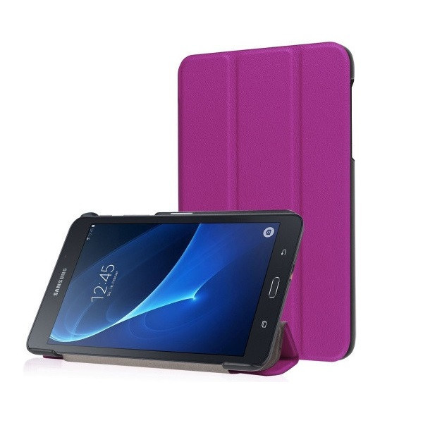 Samsung Galaxy Tab A 7.0 SM-T280 / T285, puzdro s priečinkom, Trifold, fialové