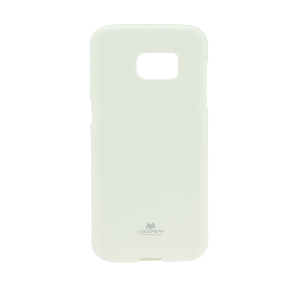 Samsung Galaxy S8 Plus SM-G955, silikónové puzdro TPU, Mercury Goospery, sľudový vzor, biele