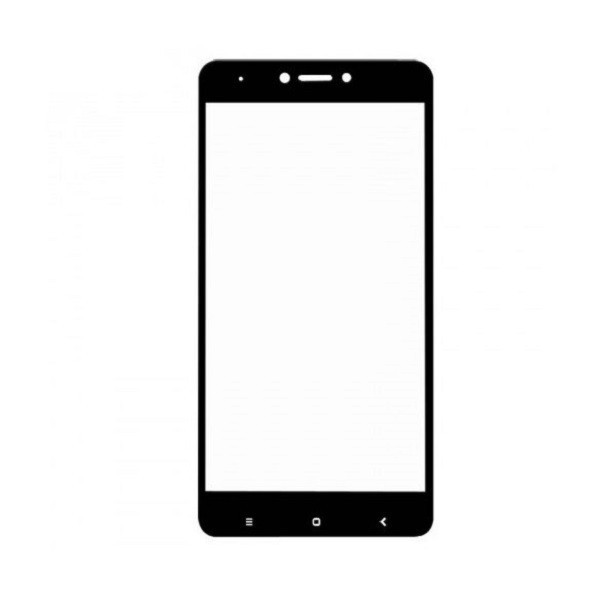 Xiaomi Redmi Note 4, Ochranná fólia na displej, Fólia odolná voči nárazom (aj na zakrivenú časť!), Tvrdené sklo, Enkay, čierna
