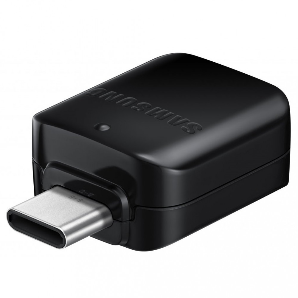Adaptér, prevodník USB Type-C - OTG (pre pripojenie USB / Pendrive), Samsung, čierny, z výroby