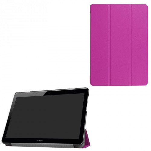 Huawei Mediapad T3 10.0, puzdro na priečinky, Trifold, fialové
