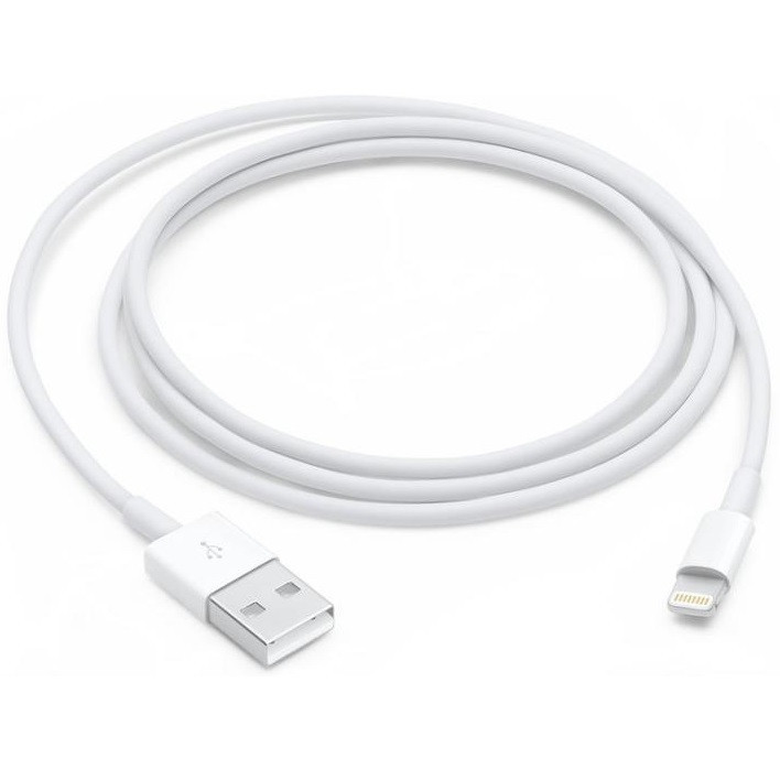 Nabíjací a dátový kábel USB, Lightning, 100 cm, MD818ZM/A Successor, Apple, biely, továrenský
