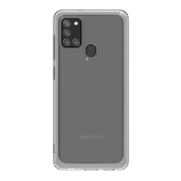 Samsung Galaxy A21s SM-A217F, silikónové puzdro, priehľadné, továrenské