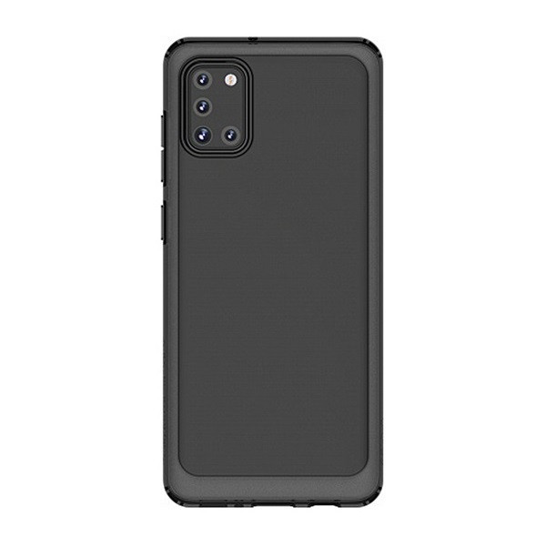 Samsung Galaxy A31 SM-A315F, silikónové puzdro, čierne, továrenské