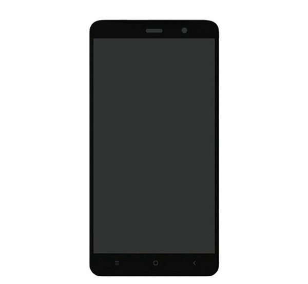 Xiaomi Redmi Note 3 kompatibilný LCD modul s rámčekom, typ OEM, čierny, trieda S+