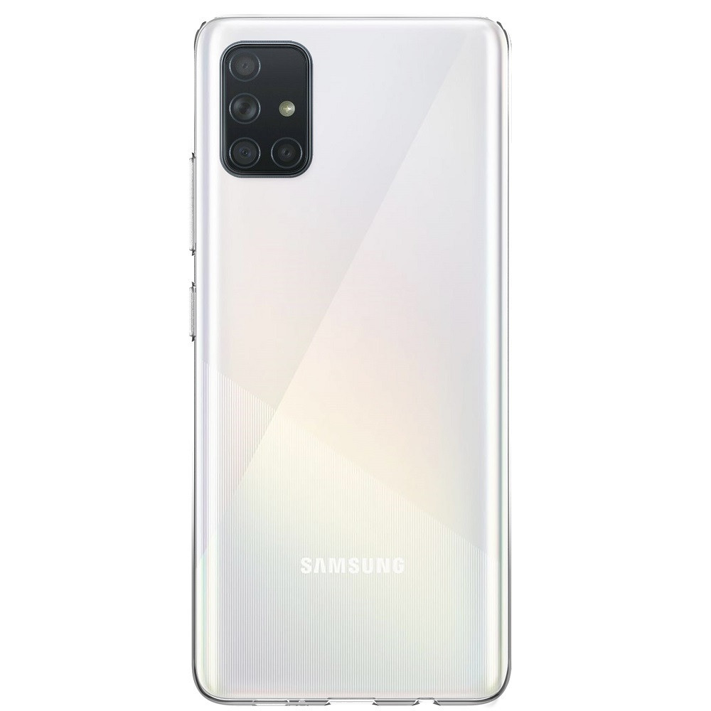 Samsung Galaxy A51 SM-A515F, silikónové puzdro, Uniq Glase, priehľadné