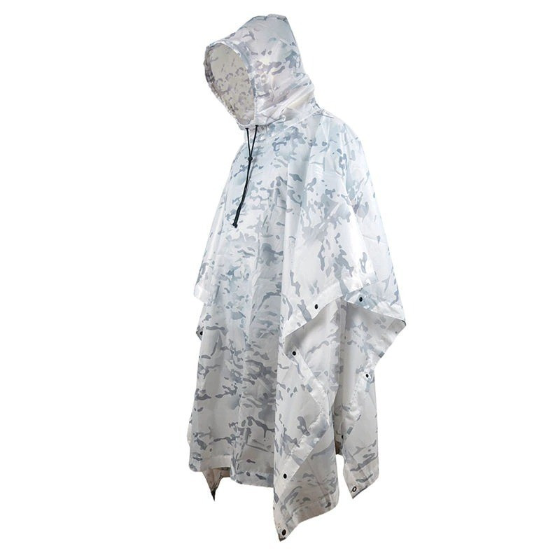 Outdoorový plášť do dažďa, nepremokavé lovecké pončo (niekoľko farieb) zimné biele outdoorové