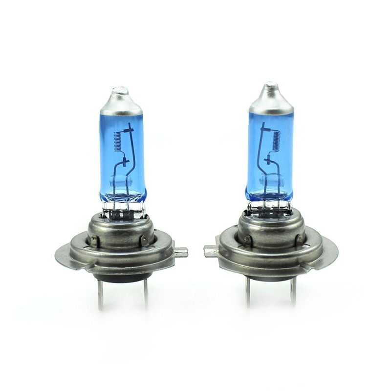 Halogénová žiarovka H7 do auta, xenónová modrá, 100W