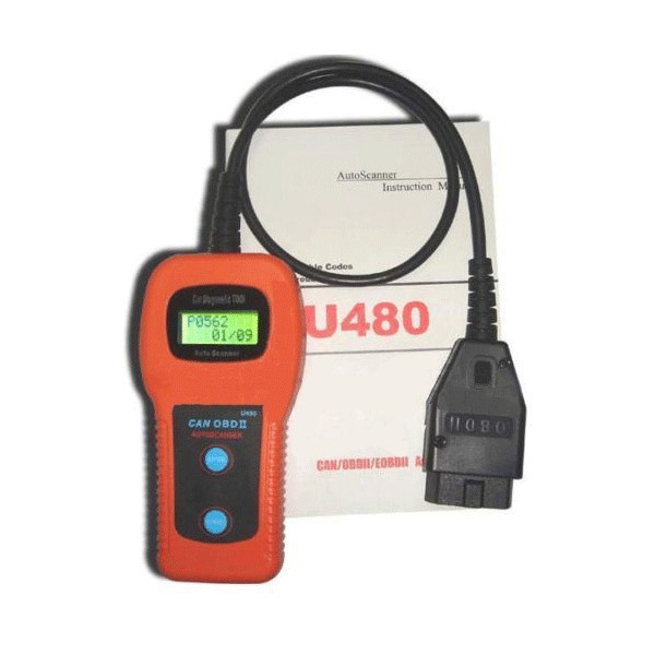 U480 Univerzálne ručné diagnostické rozhranie OBD2 OBD 2 Multiprotokolový skener chybových kódov