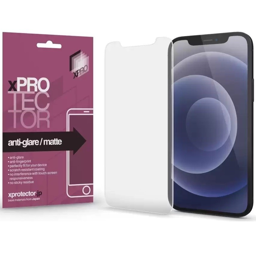 Apple iPhone 15 Plus, Ochranná fólia (NEZAHŔŇA zakrivenú časť!), Xprotector Matte, Clear Premium